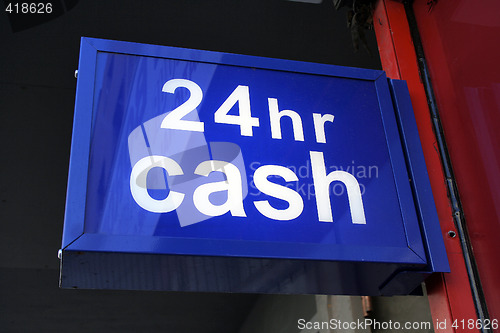 Image of ATM sign