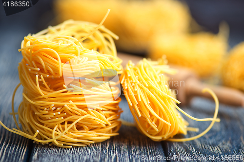 Image of raw noodle