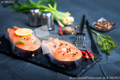 Image of fresh salmon