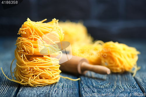 Image of raw noodle