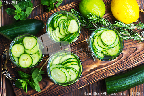 Image of cucumber drink