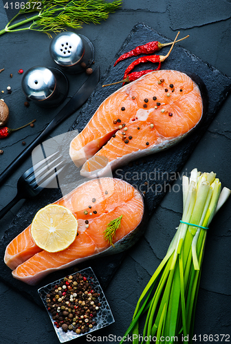 Image of fresh salmon