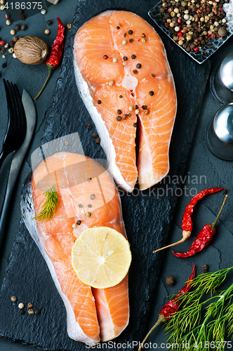 Image of fresh salmon