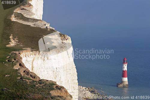 Image of Lighthouse and cliffs