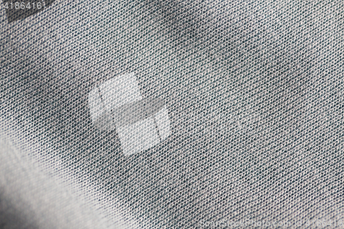 Image of close up of gray textile or fabric background