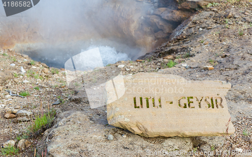 Image of Little geyser - Iceland