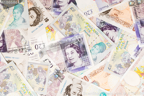 Image of Pound currency background