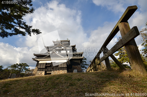 Image of Matsue castle in Shimane prefecture