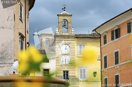 Image of Clock tower in San Severnio