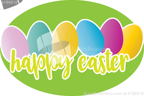 Image of Happy Easter greeting card