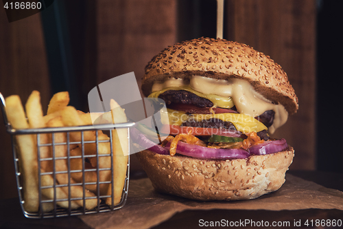 Image of Big tasty burger