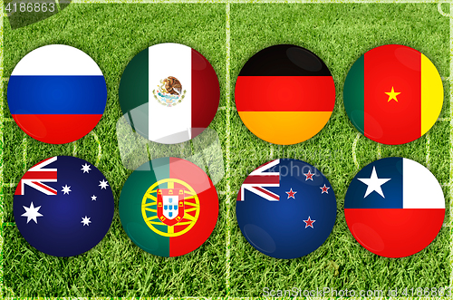 Image of Confederations Cup countries