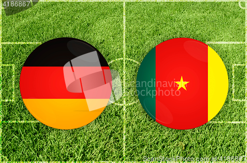 Image of Germany vs Cameroon football match