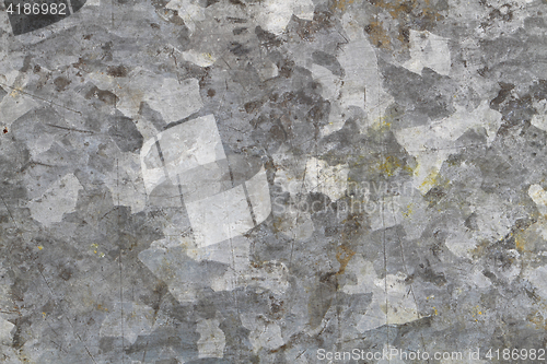 Image of zinc metal plate texture