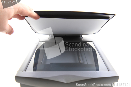 Image of computer scanner isolated 