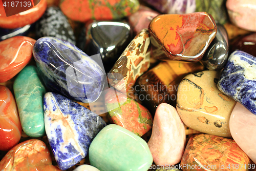 Image of color gem stones