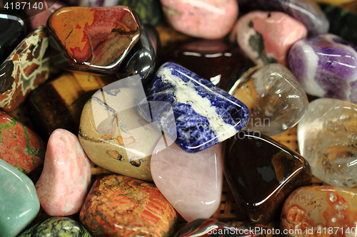 Image of color gem stones