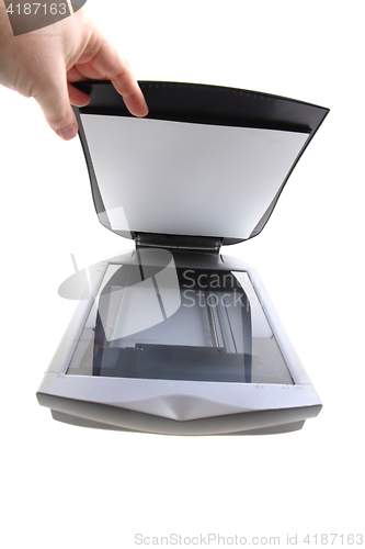 Image of computer scanner isolated 