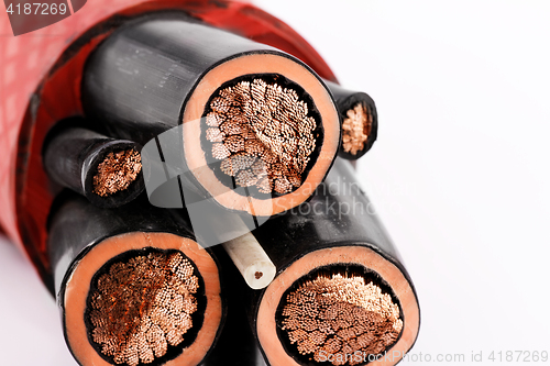 Image of High voltage cable