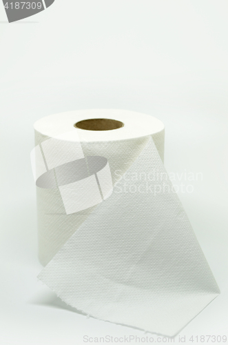 Image of Roll of toilet paper 