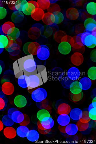 Image of Abstract light bokeh background