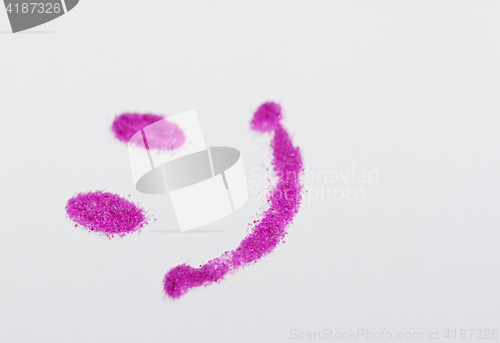 Image of Pink smile of sand