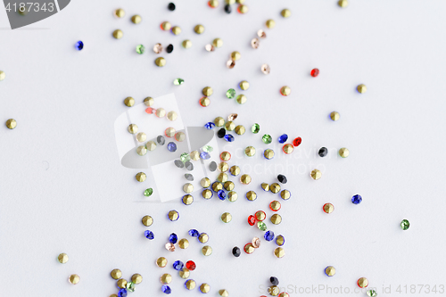 Image of Glass beads -  macro
