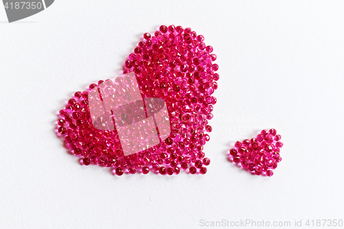 Image of Pink hearts