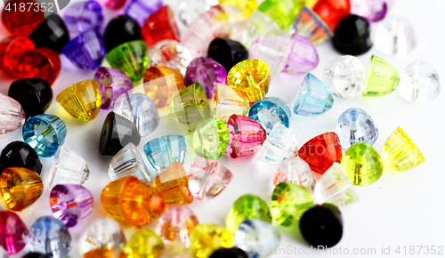 Image of Shining multicolored beads