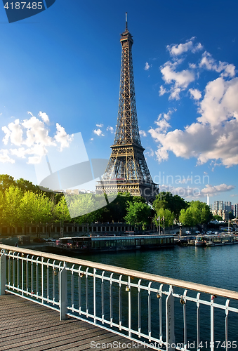 Image of Beautiful parisian landscape