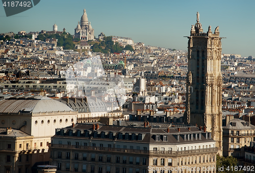 Image of Panoramic view of Paris