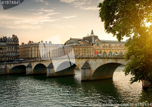 Image of Bridge Orsay in Paris