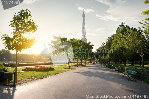 Image of Calm morning in Paris