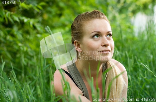 Image of woman in the park