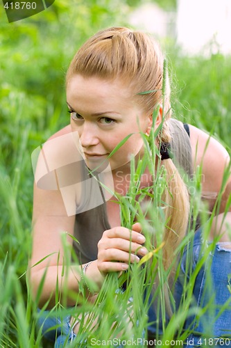 Image of woman in the park