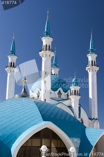 Image of Qolsharif mosque minaret / Kazan