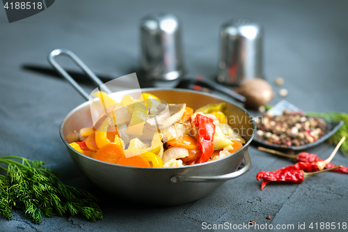 Image of baked vegetables