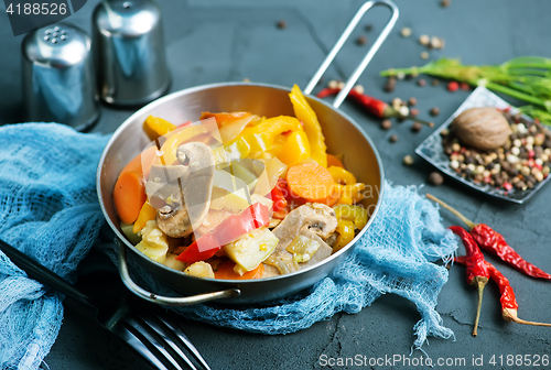 Image of baked vegetables