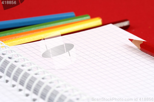 Image of Pencil and agenda