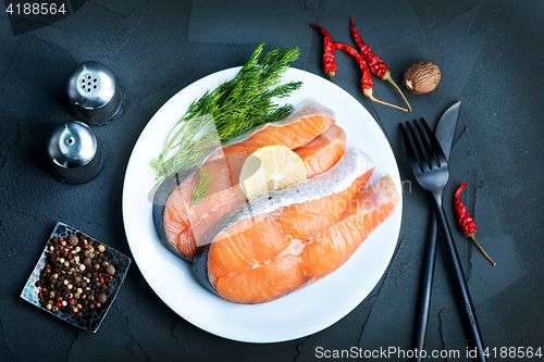 Image of fresh salmon