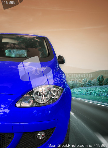 Image of Car on the highway