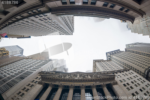 Image of New York Stock Exchange.