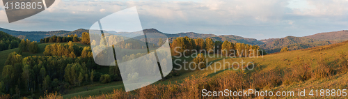 Image of Beauty dawn in the mountains