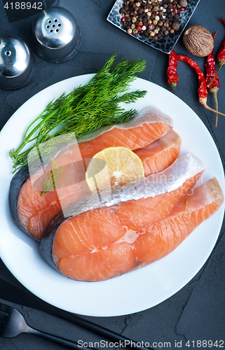 Image of fresh salmon