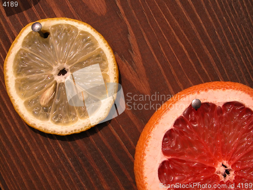 Image of lemon and grapefruit