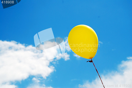 Image of Balloon in a Summer Sky