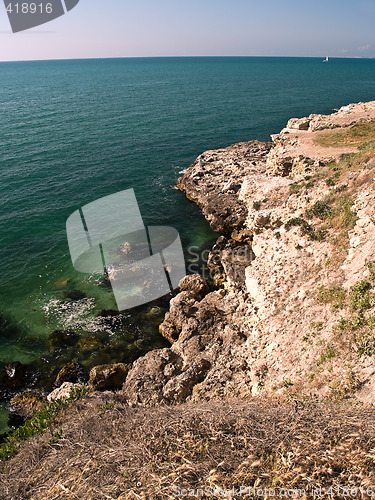 Image of Sea Landscape of Rocky Beach