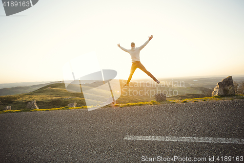 Image of Man jumping