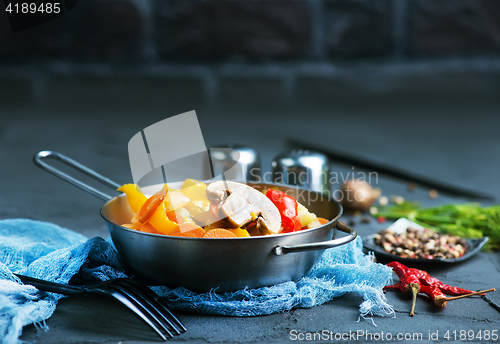 Image of baked vegetables