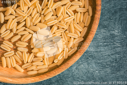 Image of The dry Italian pasta